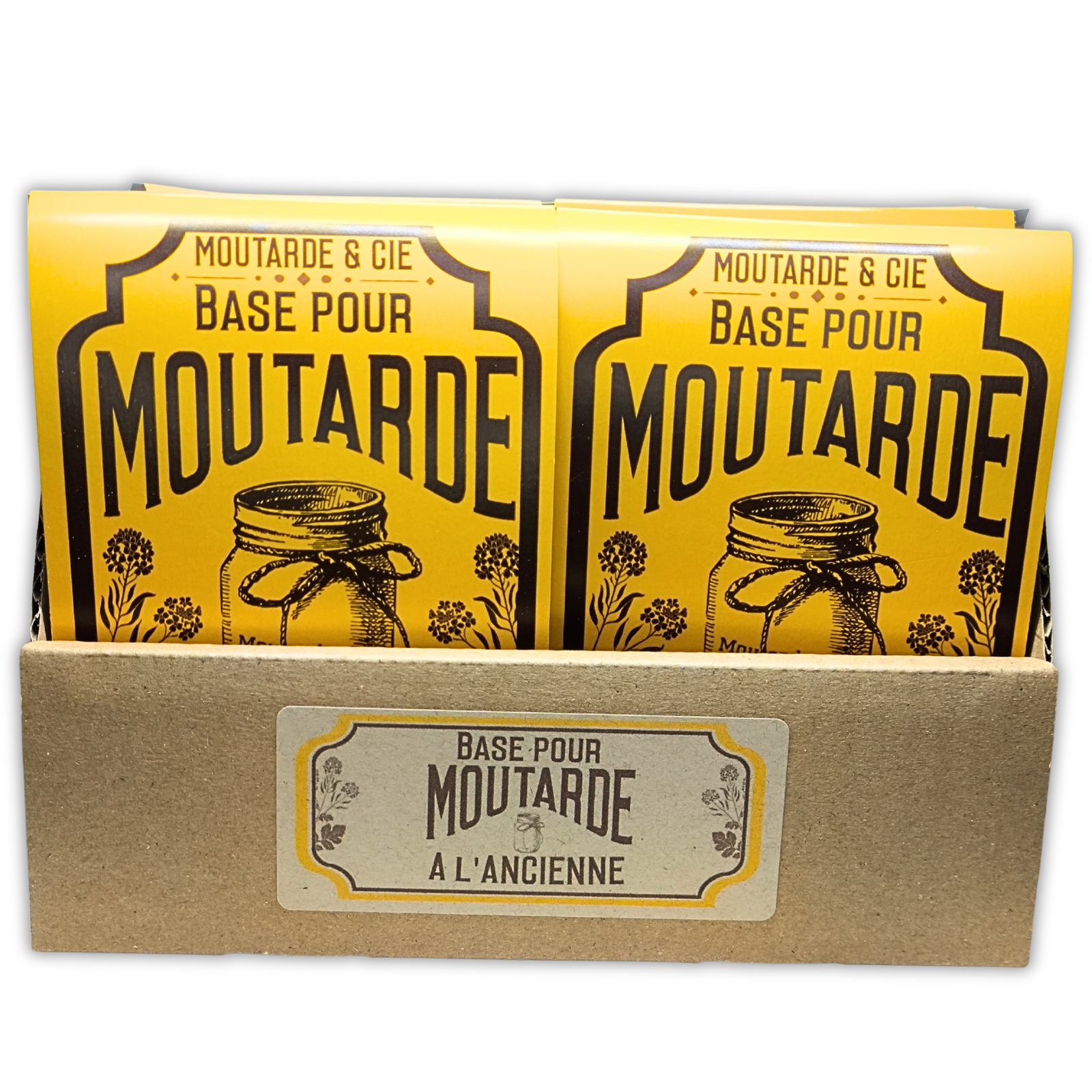 Base pour moutarde maison | Lot de 12 sachets 50g