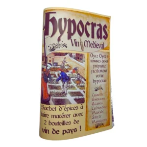 Hypocras Epices pour 2 bouteilles de vin – Lot de 10 sachets de 40 g