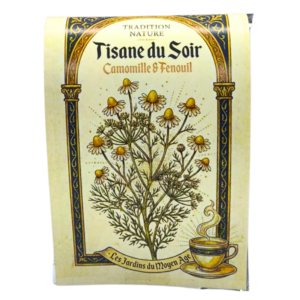 Tisane du Soir – Camomille & Fenouil 25 g | Lot de 12