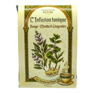 L’Infusion Tonique – Sauge, Menthe & Gingembre 20 g | Lot de 12